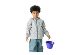 Chaqueta impermeable infantil con forro