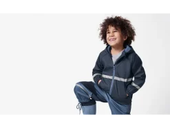 Chaqueta impermeable y de juego forrada para bebé y niño pequeño