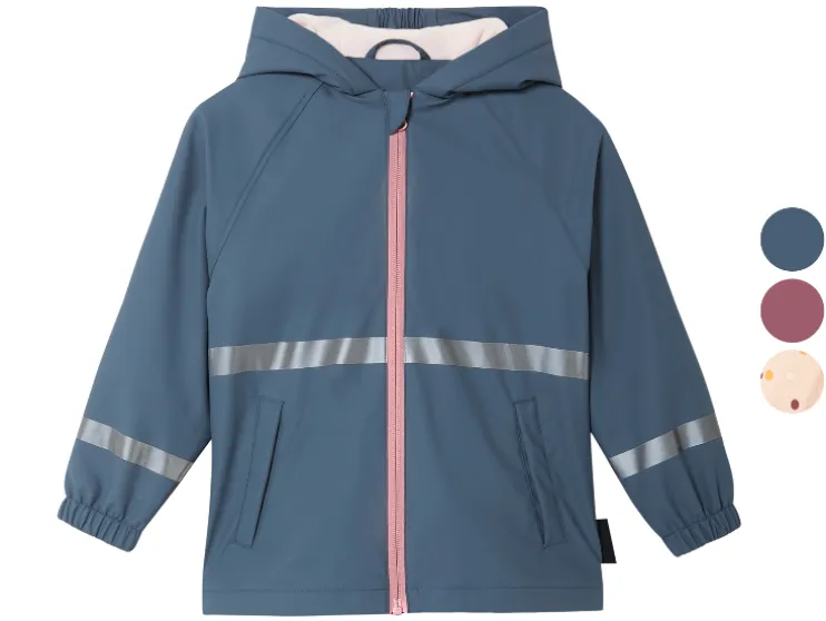 Chaqueta impermeable y de juego forrada para bebés y niños pequeños