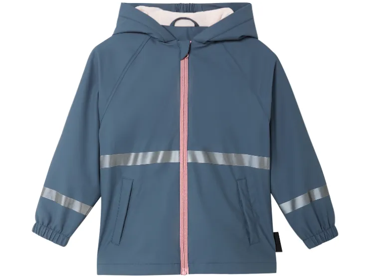 Chaqueta impermeable y de juego forrada para bebés y niños pequeños