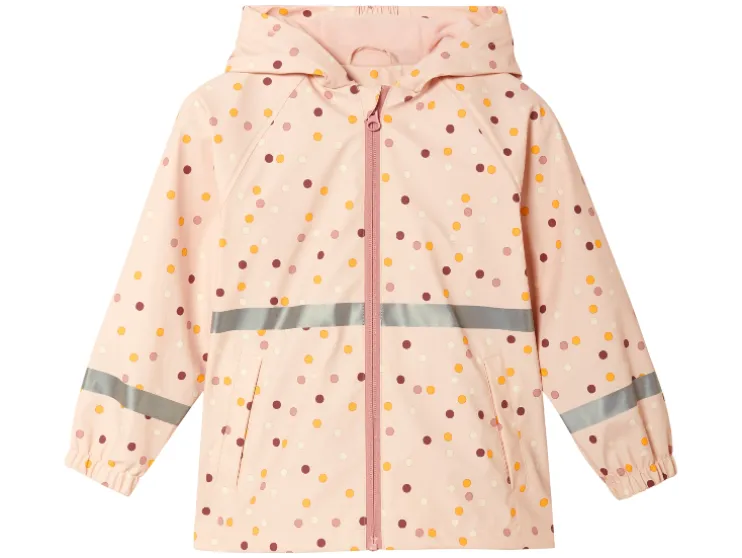 Chaqueta impermeable y de juego forrada para bebés y niños pequeños