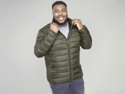 Chaqueta ligera para hombre, ultraligera y cálida.