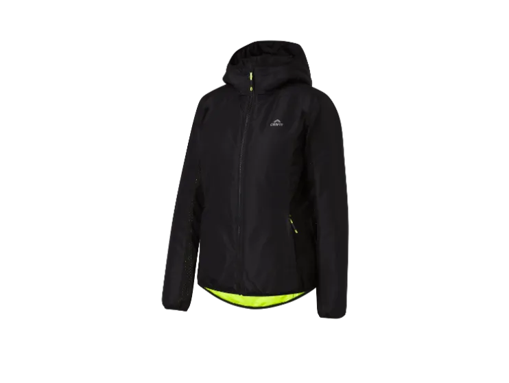 Chaqueta reversible de mujer, con reflectantes.