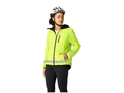 Chaqueta reversible de mujer, con reflectantes.