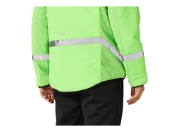 Chaqueta reversible para hombre, con reflectores.
