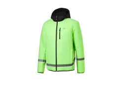 Chaqueta reversible para hombre, con reflectores.