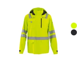 Chaqueta softshell de hombre, reflectante.