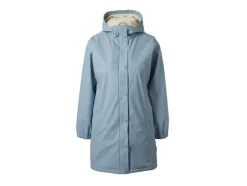 Chaqueta térmica de lluvia para niños, con forro de borreguito.