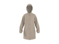 Chaqueta térmica de lluvia para niños, con forro de borreguito.