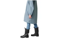 Chaqueta térmica de lluvia para niños, con forro de borreguito.