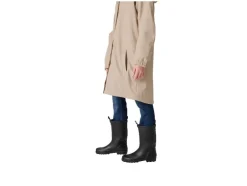 Chaqueta térmica de lluvia para niños, con forro de borreguito.