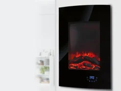 Chimenea eléctrica »SEKV 1800 A1«, vertical, 1800 vatios.