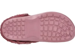 Clogs con borreguito para mujer