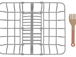 Cocina de madera, 24 piezas.