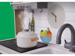Cocina de madera, 24 piezas.