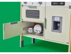 Cocina de madera, 24 piezas.