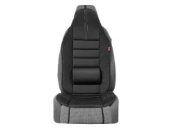 Cojín para asiento de coche con soporte lumbar.
