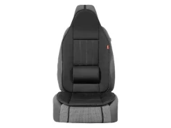 Cojín para asiento de coche con soporte lumbar.