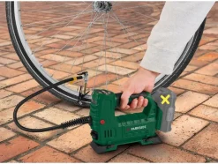 Compresor de batería de 20 V »PAKT 20-Li A1«, sin batería ni cargador.