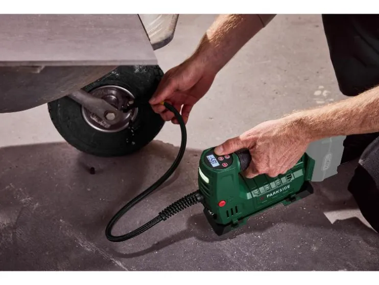 Compresor de batería de 20 V »PAKT 20-Li A1«, sin batería ni cargador.