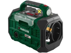 Compresor y bomba de aire a batería de 20 V »PKA 20-Li C3«, sin batería ni cargador.