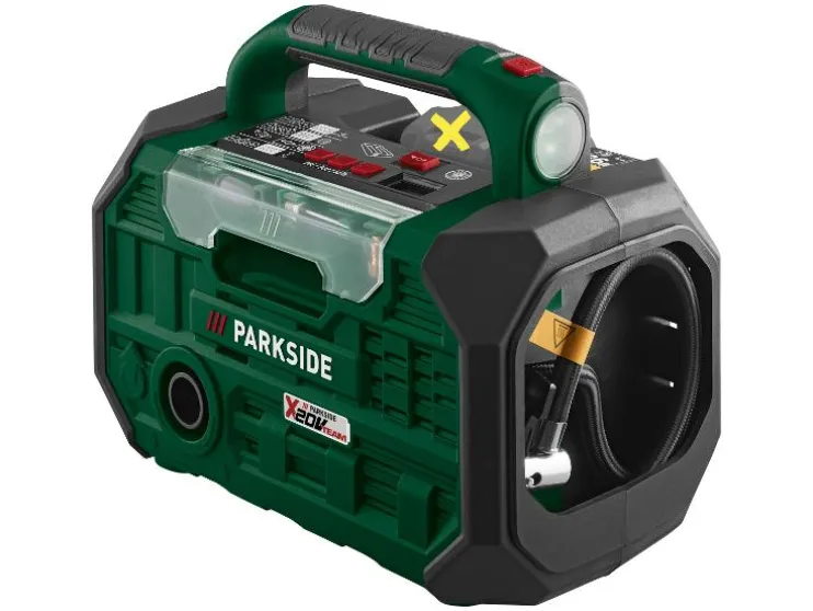 Compresor y bomba de aire a batería de 20 V »PKA 20-Li C3«, sin batería ni cargador.