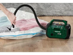 Compresor y bomba de aire a batería de 20 V »PKA 20-Li C3«, sin batería ni cargador.