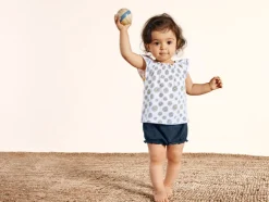 Conjunto Baby Sommerset, de 3 piezas, de pura algodón orgánico.