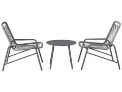 Conjunto de muebles de jardín, 3 piezas.