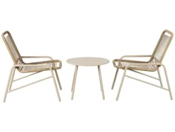 Conjunto de muebles de jardín, 3 piezas.