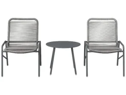 Conjunto de muebles de jardín, 3 piezas.