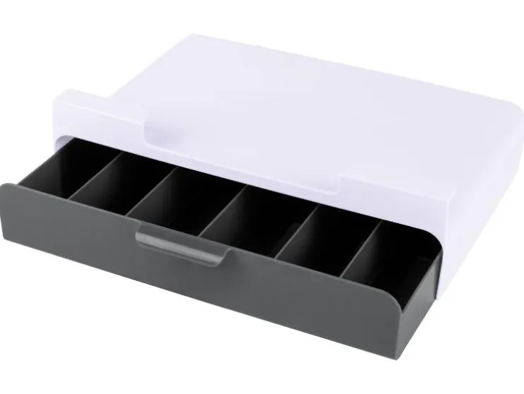 Contenedor para debajo de estante / Estante para cápsulas de café / Estante para bolsitas de té