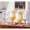 Copas de cóctel y pajitas de cristal «TAVOLINO», 8 piezas.