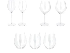 Copas de vino prémium / Vasos de agua prémium