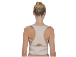Corrector de espalda, ajustable individualmente.