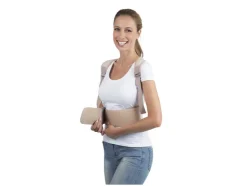 Corrector de espalda, ajustable individualmente.
