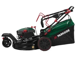 Cortacésped de gasolina »Trike PBRMT 51 A1«, con ajuste de altura de corte en 7 niveles.