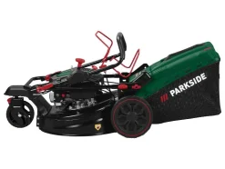Cortacésped de gasolina »Trike PBRMT 51 A1«, con ajuste de altura de corte en 7 niveles.