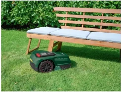 Cortacésped robotizado de 20 V »PAMRS 750 A1 Smart«, con batería y estación de carga.