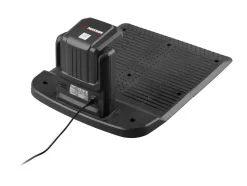 Cortacésped robótico a batería »PPAMR 1250 A1«, hasta 1250 m² con batería, estación de carga y con videovigilancia sin cable perimetral.