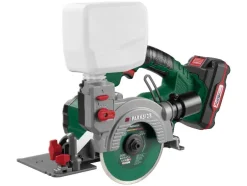 Cortador de baldosas a batería de 20 V »PAFS 20 A1«, con batería y cargador.