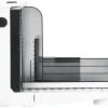 Cortafiambres compacto con motor de CC »AS9259«, con placa base plegable.