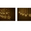 Cortina de luces LED con figuras decorativas