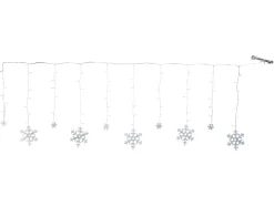 Cortina de luces LED con figuras decorativas