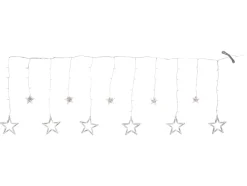 Cortina de luces LED con figuras decorativas