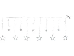 Cortina de luces LED con figuras decorativas