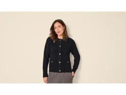 Cárdigan de felpa para mujer