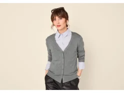 Cárdigan de punto fino para mujer