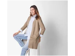 Cárdigan de punto fino para mujer, de corte holgado.