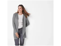 Cárdigan de punto fino para mujer, de corte holgado.